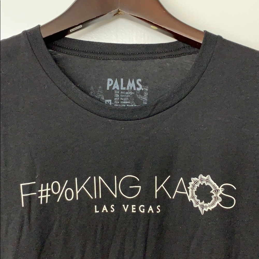 New Black Men’s T-Shirt From Palms Las Vegas KAOS